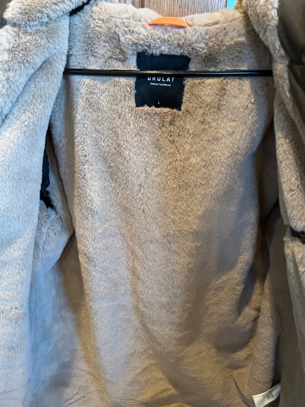 Women’s Orolay Fleece Lined Hooded Parka Jacket - Picture 7 of 13
